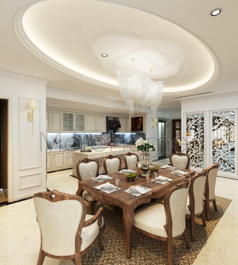 thiết kế biệt thự gỗ óc chó Nguyễn Duy Trinh